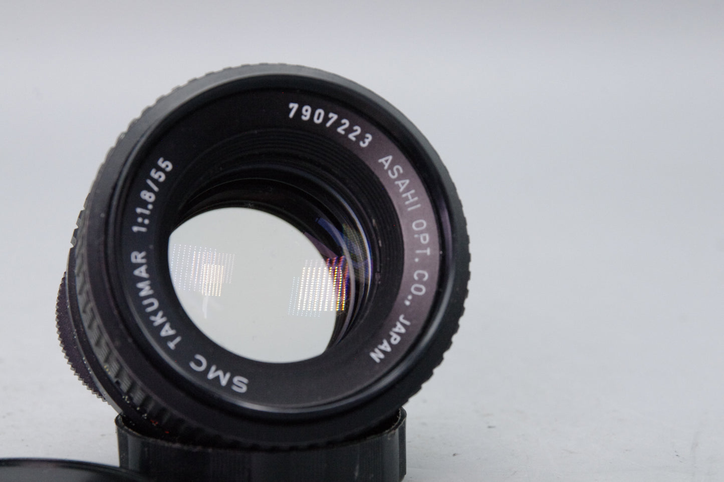 Asahi SMC Takumar 55mm f/1.8 Lens – M42 Mount – Minor Edge Fungus – With Caps