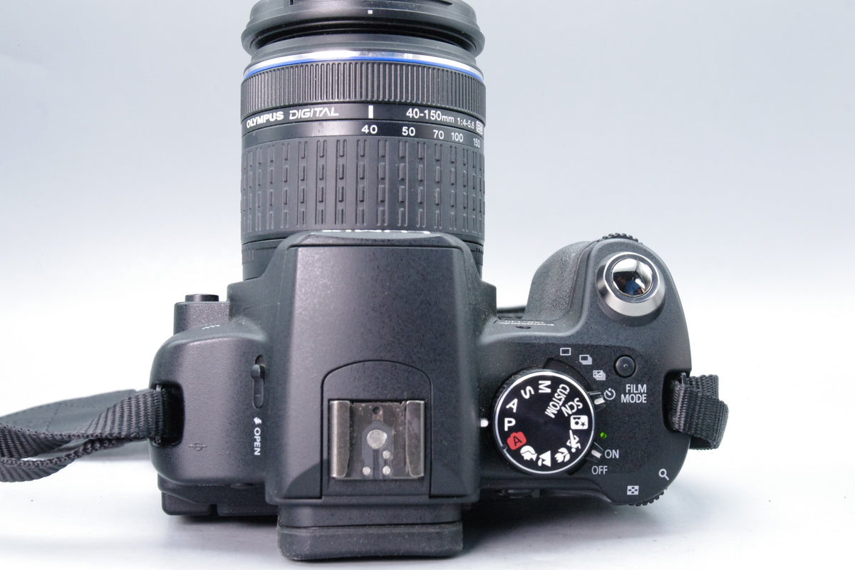 Panasonic Lumix DMC-L10 DSLR Olympus Zuiko 40-150mm Lens Kit Very Good