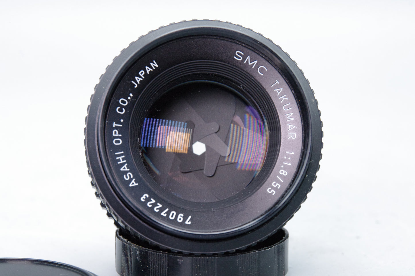Asahi SMC Takumar 55mm f/1.8 Lens – M42 Mount – Minor Edge Fungus – With Caps