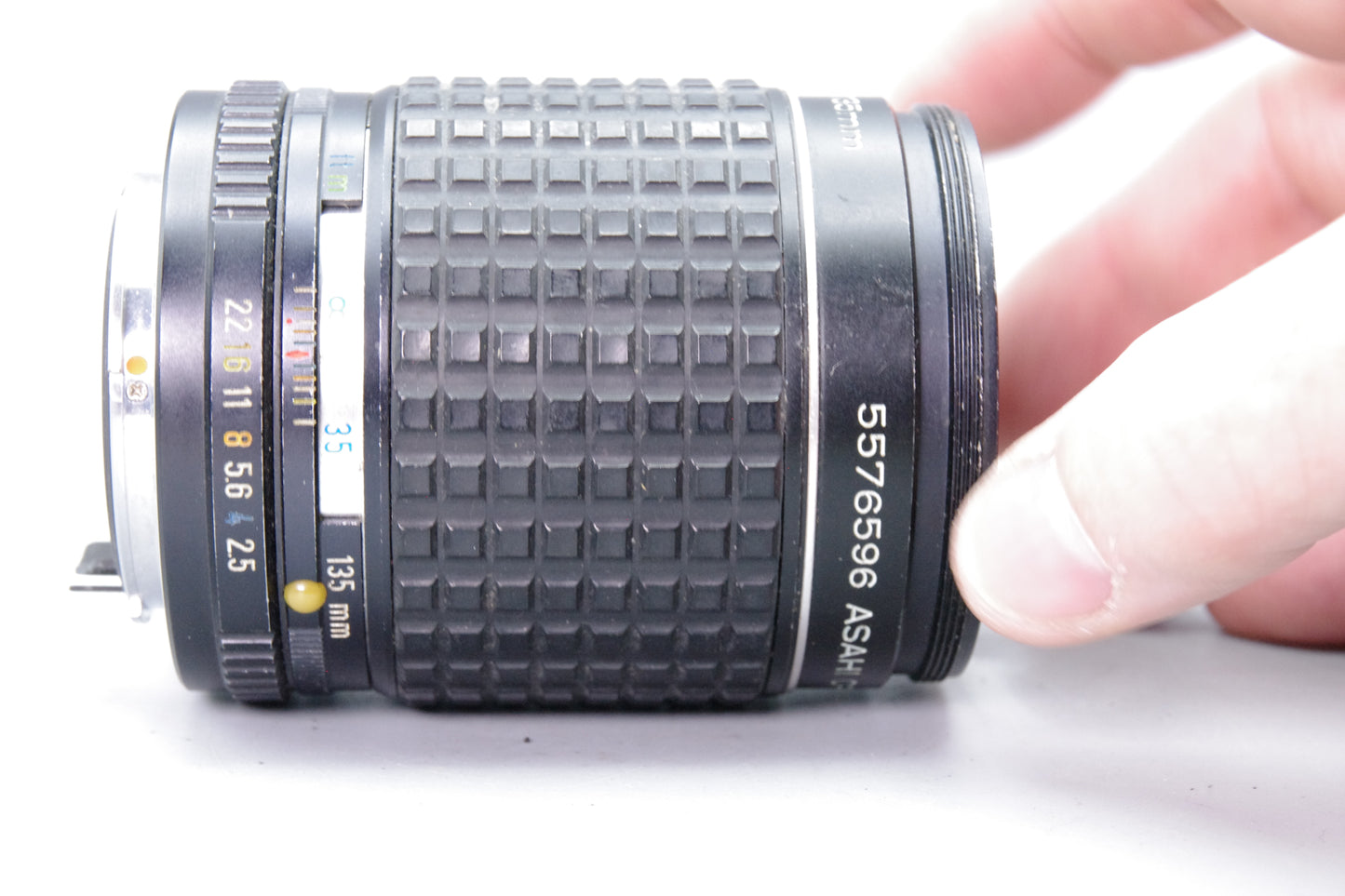 Asahi Takumar 135mm f/2.5 Lens – Pentax K Mount – Minor Edge Fungus