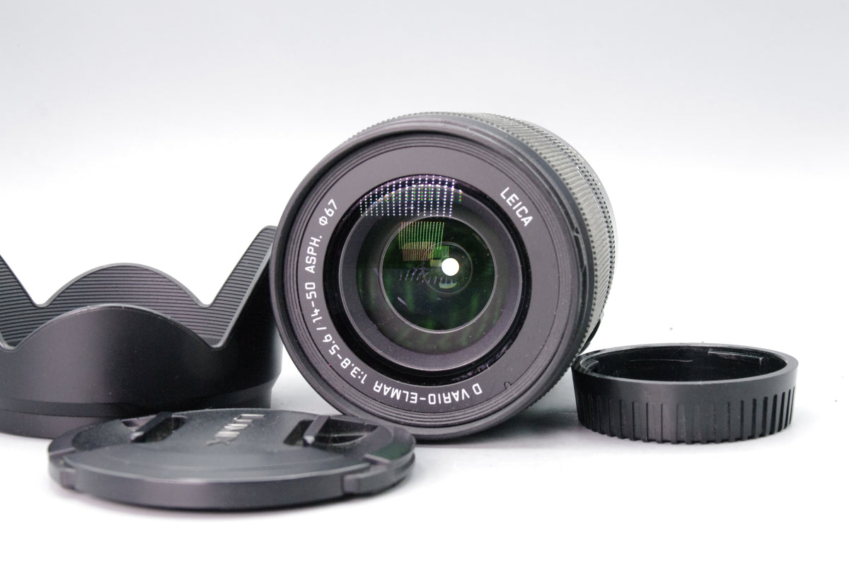Leica D Vario-Elmar 14-50mm f3.8-5.6 ASPH MEGA OIS Four Thirds Lens Hood Excellent