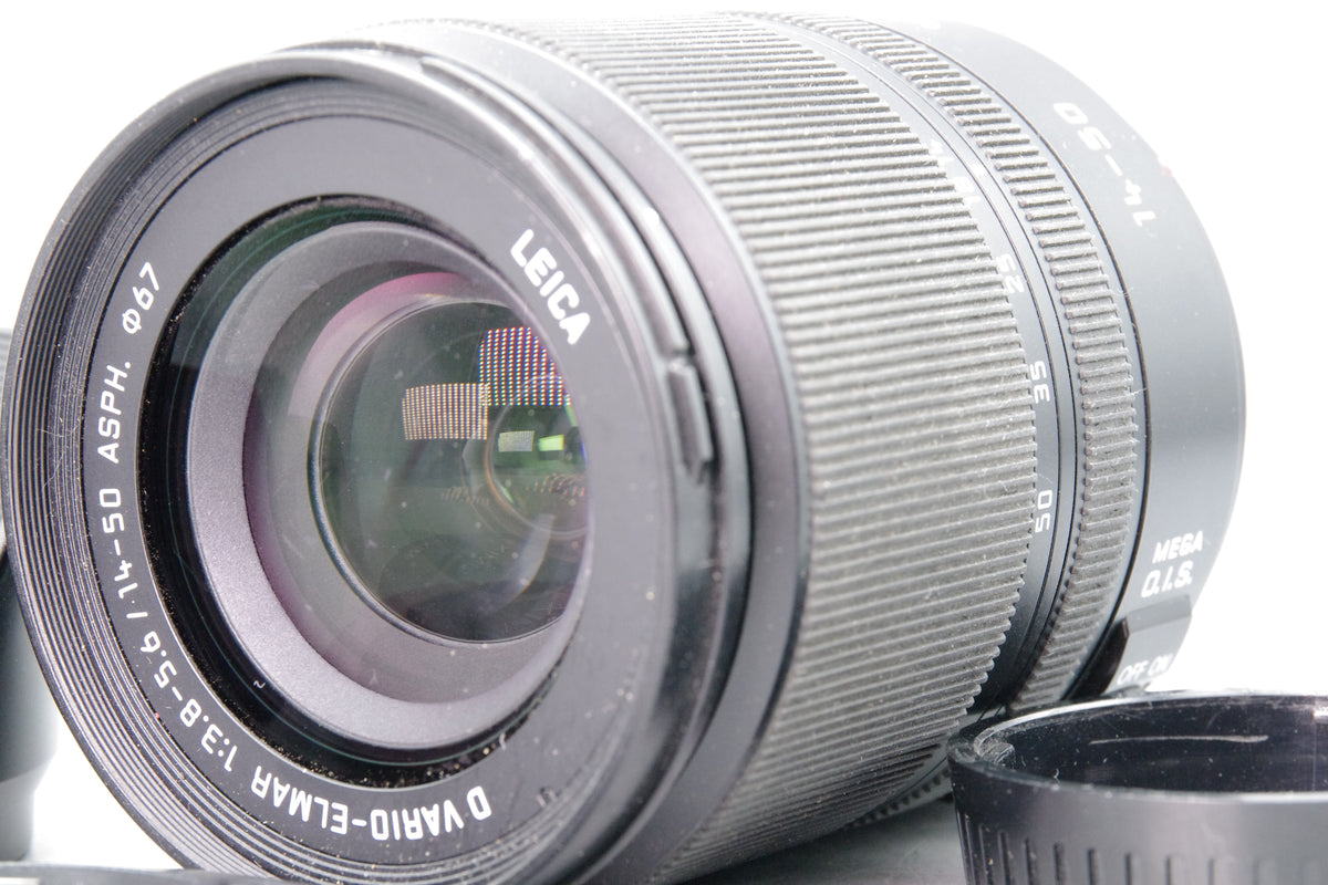Leica D Vario-Elmar 14-50mm f3.8-5.6 ASPH MEGA OIS Four Thirds Lens Hood Excellent