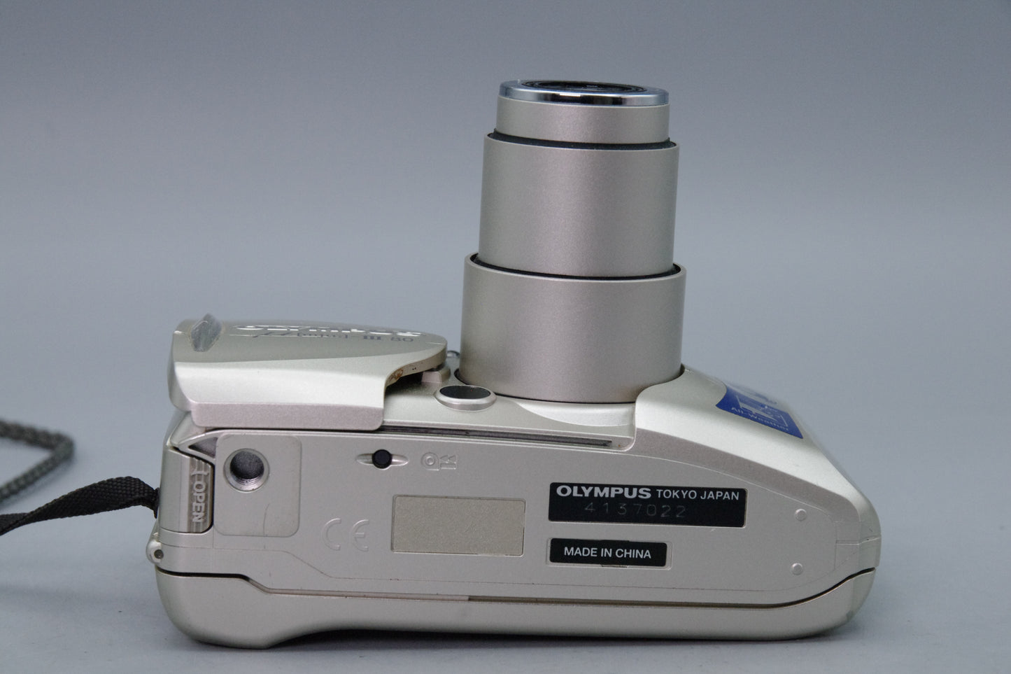Olympus MJU III Zoom 80 35mm Film Camera – Compact All Weather - Excellent