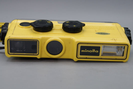 Minolta Weathermatic A 110 Camera – Tested – Winds &amp; Flash Fires – Vintage 110