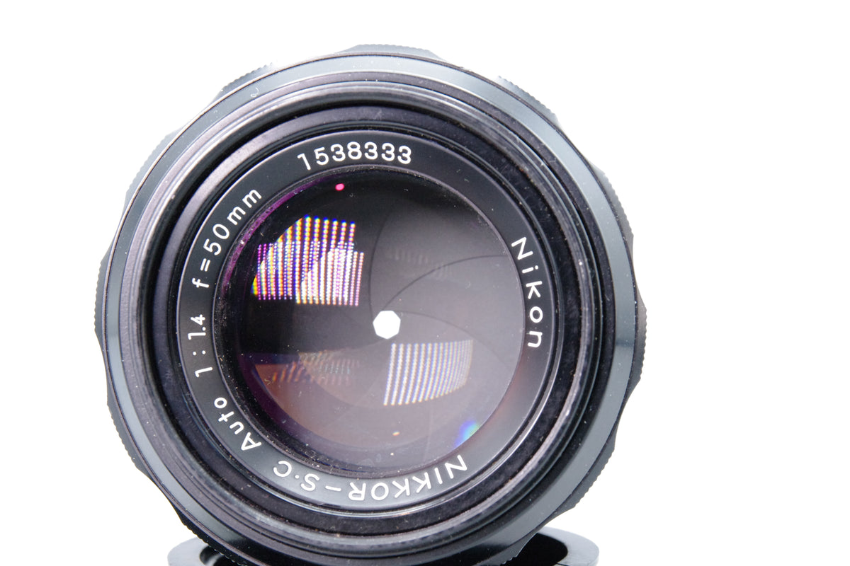 Nikon Nikkor‑S.C 50mm f/1.4 Non‑AI Lens – Excellent Condition