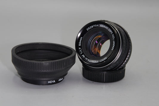 SMC Pentax-M 50mm f/1.7 Lens – K Mount, Manual Focus, Excellent