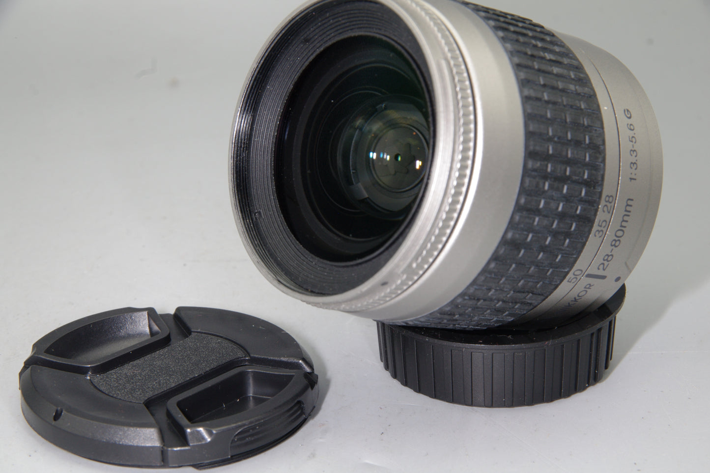 Nikon AF Nikkor 28–80mm f/3.5–5.6G – Silver, Lightweight AF Zoom