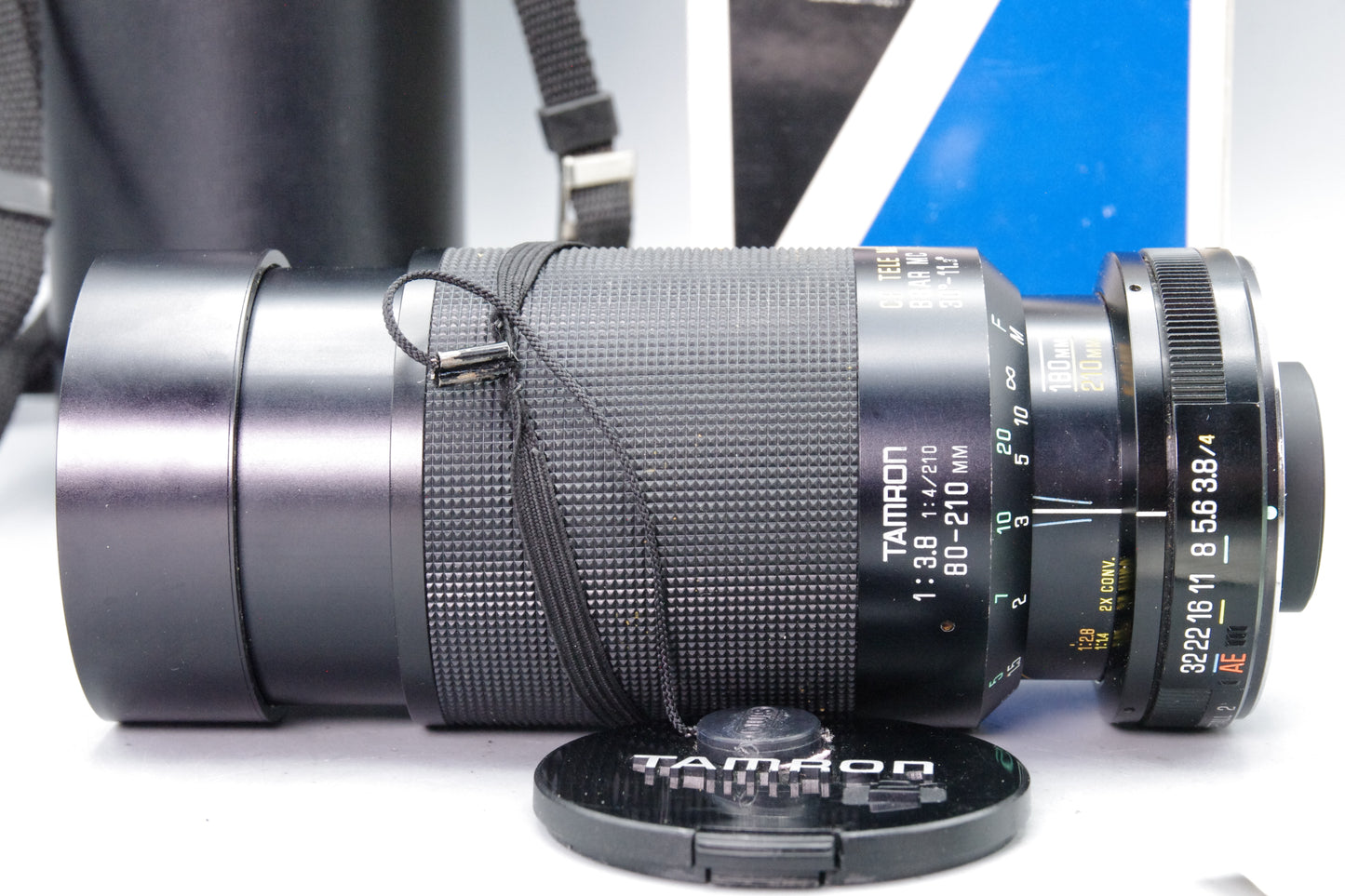 Tamron 80–210mm f/3.8 Adaptall‑2 Zoom – Boxed – Excellent Condition – With Case