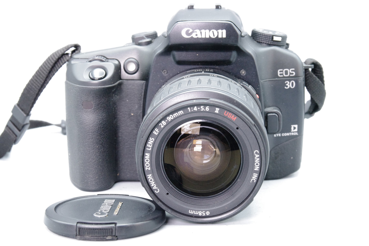 Canon EOS 30 35mm Film SLR + EF 28–90mm II USM – Eye Control – Tested