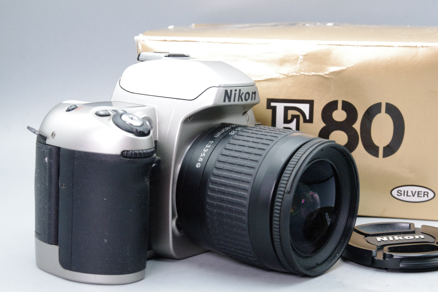 Nikon F80 35mm Film SLR – Boxed – With 28–80mm f/3.5–5.6 G Lens – Tested
