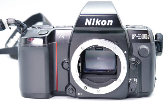 Nikon F‑801S 35mm Film SLR – Tested & Working – Advanced AF – Excellent Condition