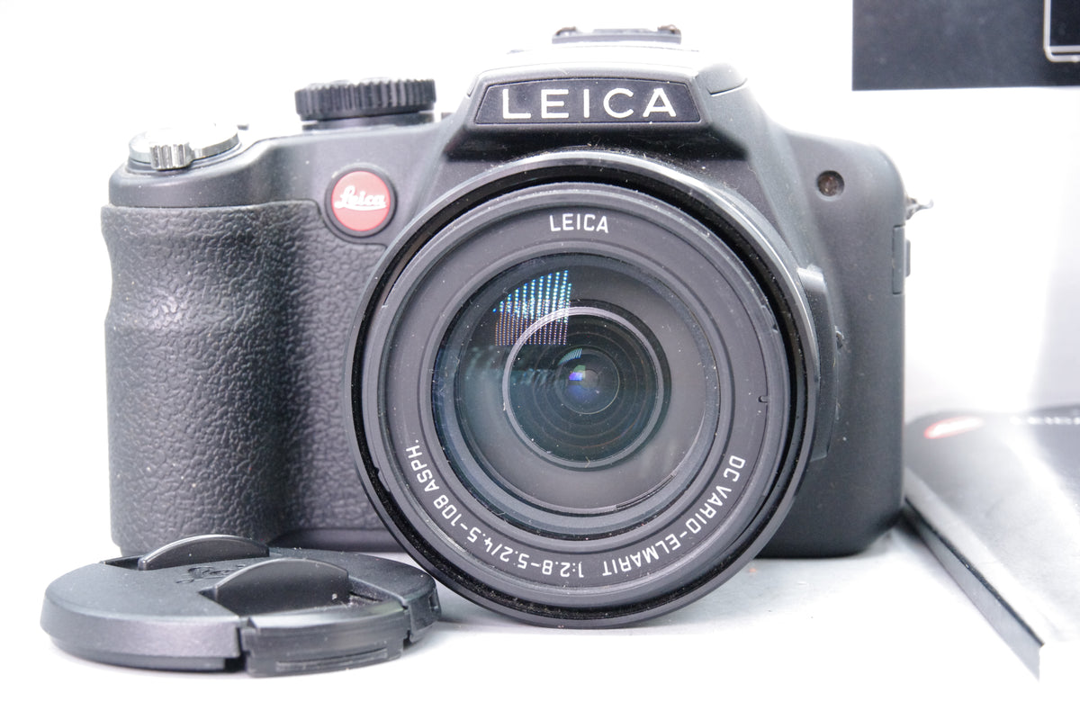 Leica V-Lux 2 14.1MP Digital Bridge Camera Boxed Manual Lens Cap Excellent