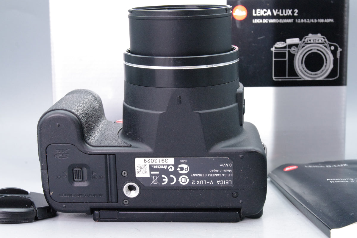 Leica V-Lux 2 14.1MP Digital Bridge Camera Boxed Manual Lens Cap Excellent
