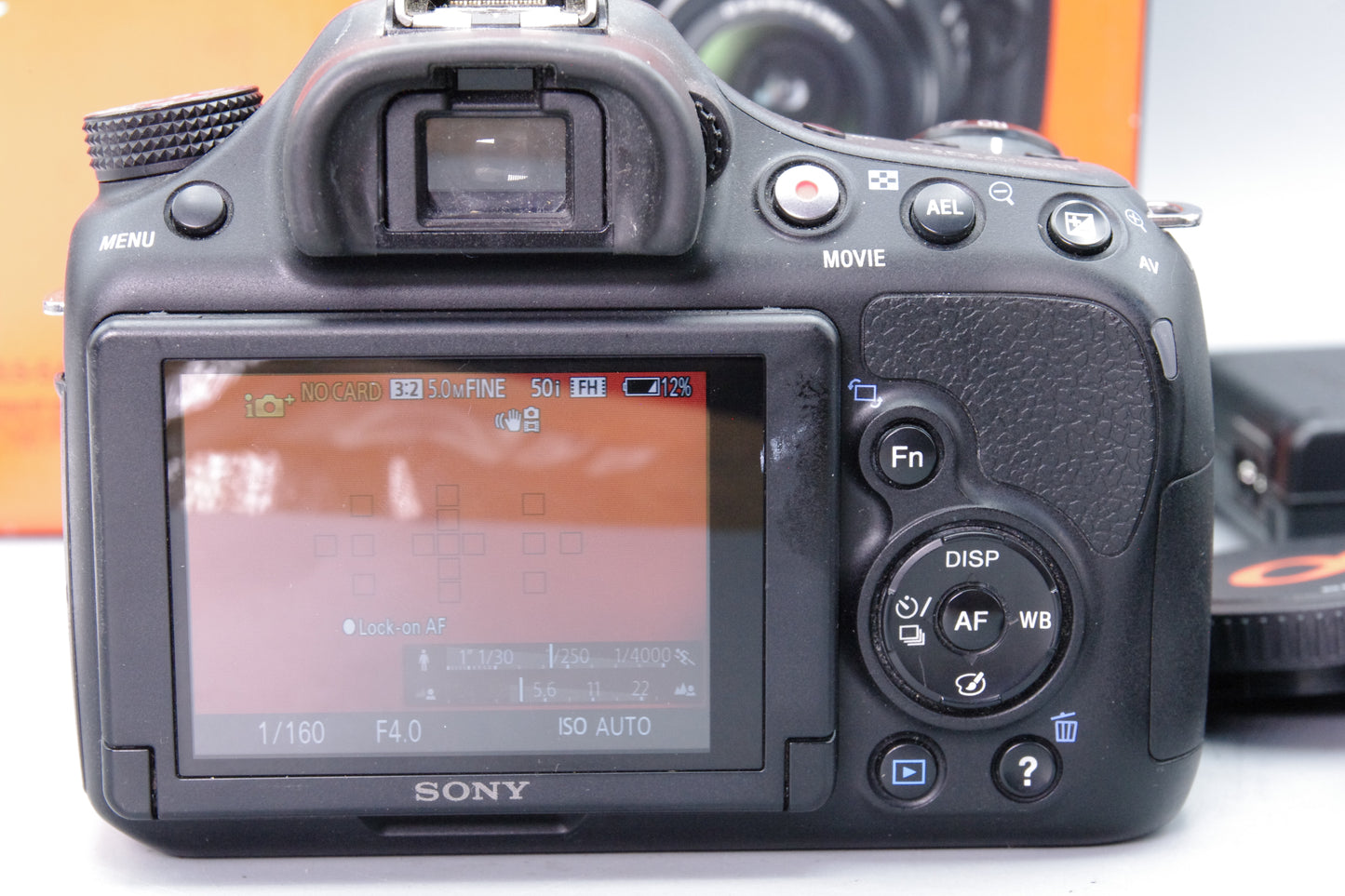 Sony A58 20MP DSLR‑Style Camera + Minolta 35‑105mm Lens – Boxed – S/C 1450