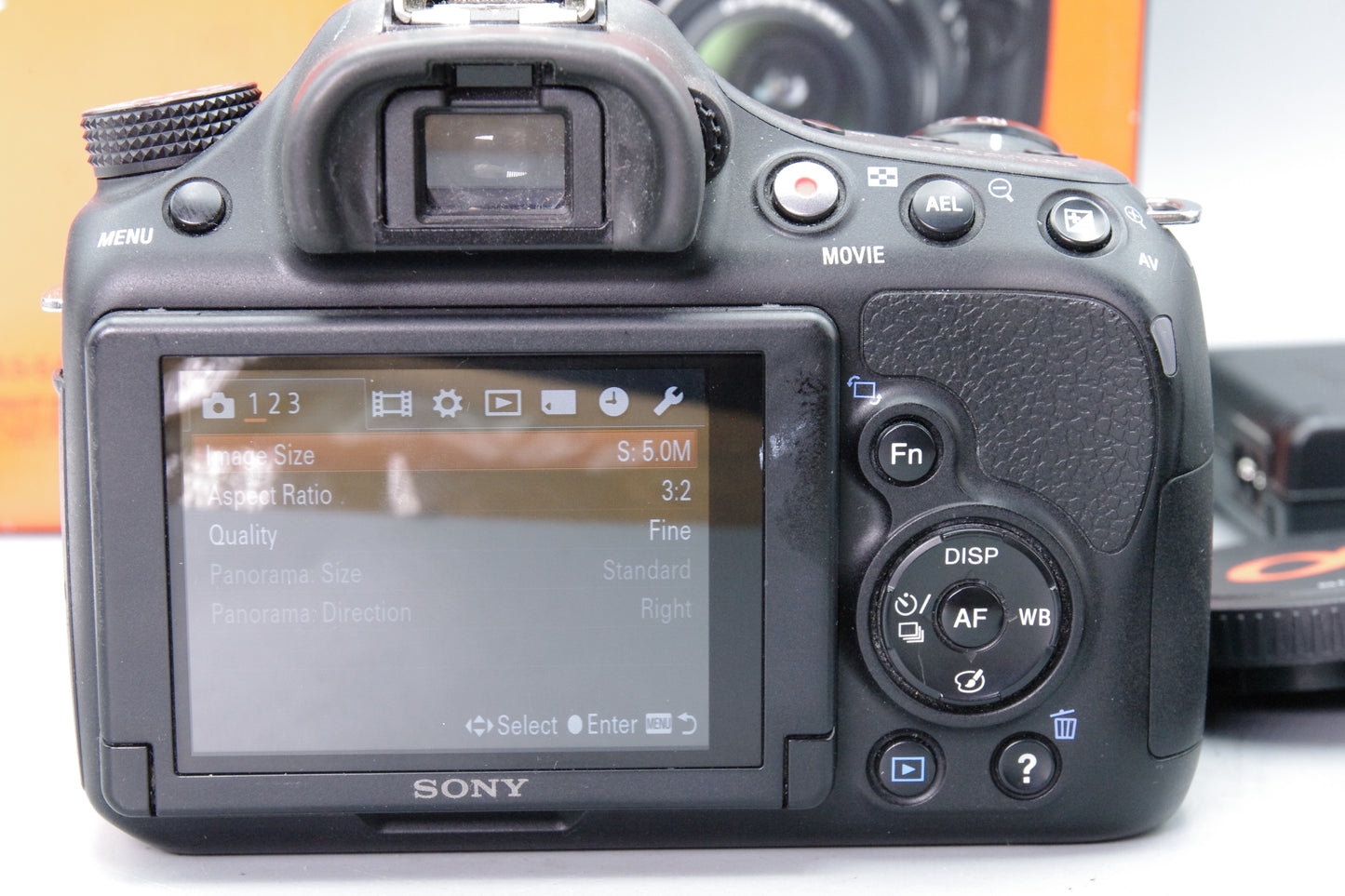 Sony A58 20MP DSLR‑Style Camera + Minolta 35‑105mm Lens – Boxed – S/C 1450