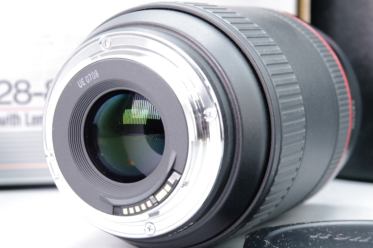 Canon EF 28-80mm f2.8-4 L USM Lens Box Case Hood Caps Excellent