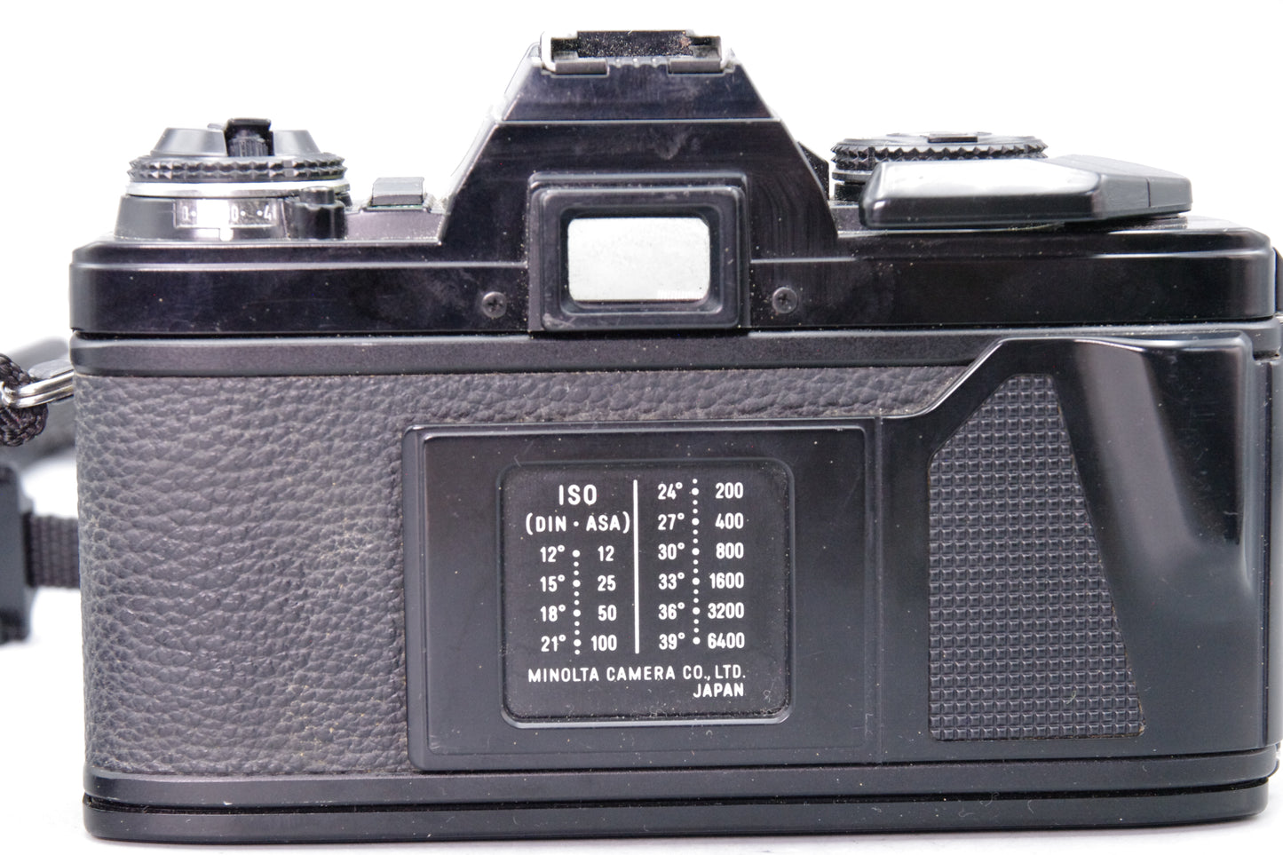 Minolta X-500 35mm SLR + MD 50mm f/1.7 Lens  – VGC – Black