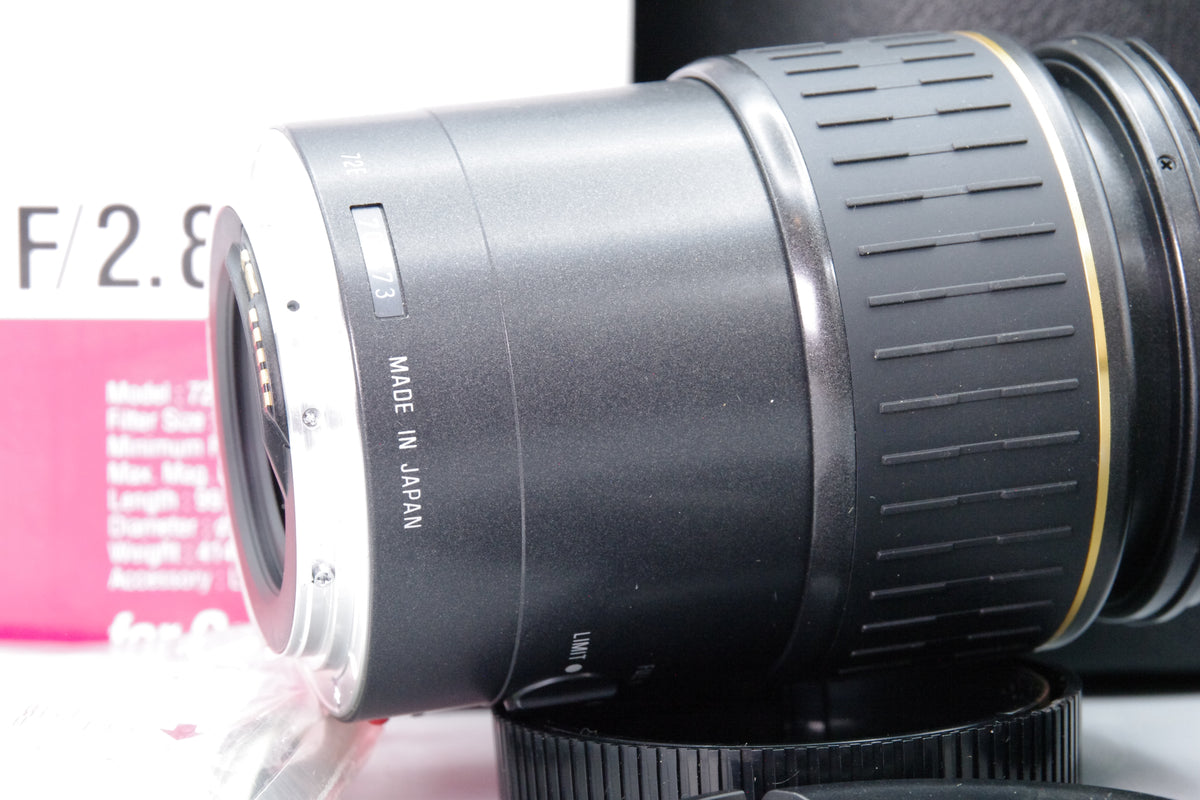 Tamron SP AF 90mm f2.8 Macro 1:1 Canon EF Lens Box Hood Pouch Excellent