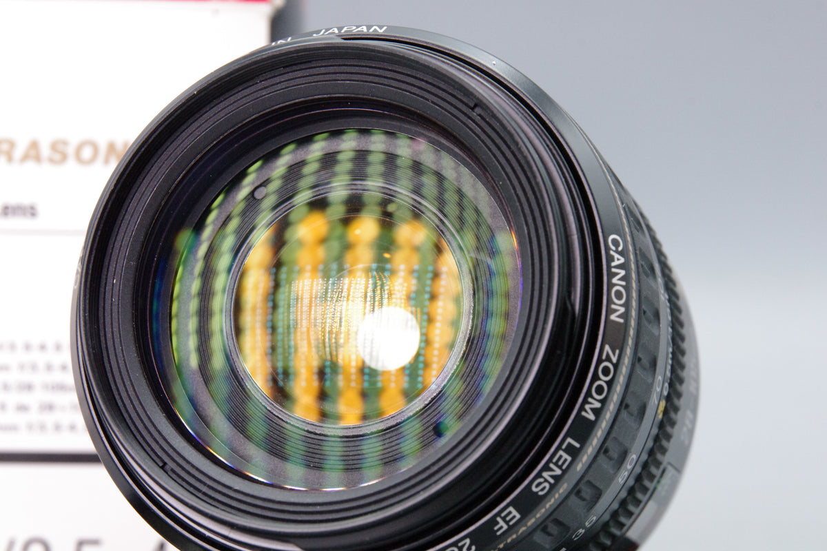 Canon EF 28-105mm f3.5-4.5 USM Zoom Lens Box Caps Excellent