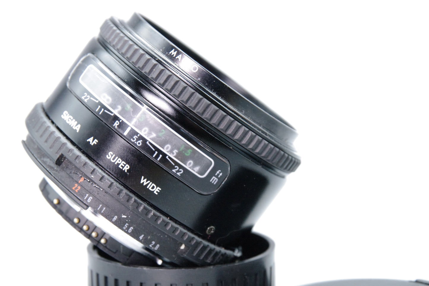Sigma 24mm f/2.8 Super‑Wide II Lens – Nikon F Mount – Autofocus – VGC