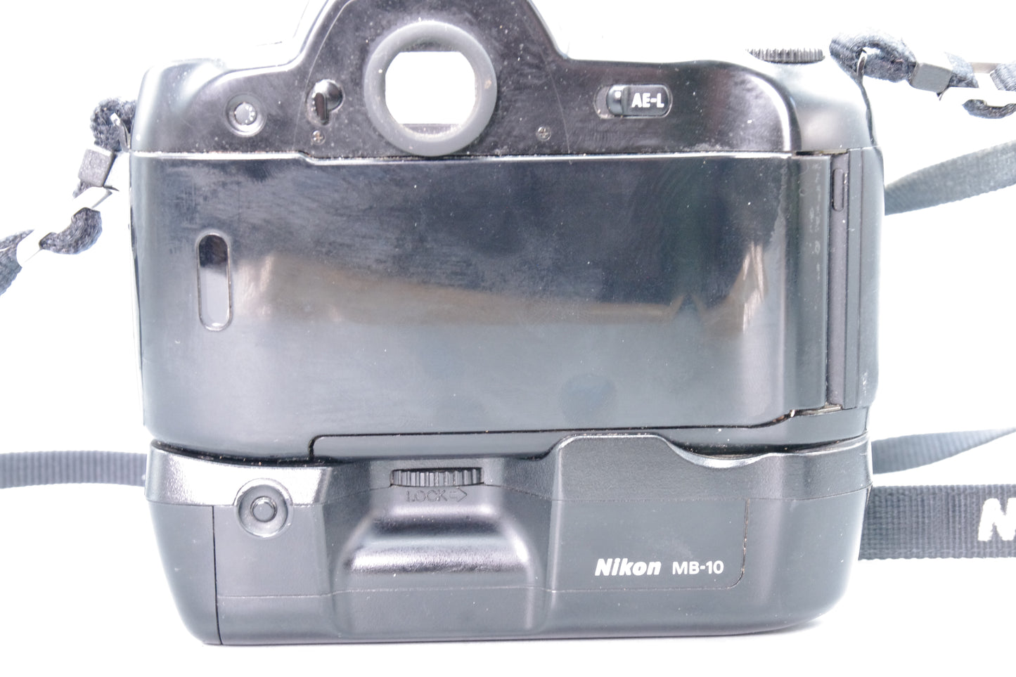 Nikon F90X AF 35mm SLR Camera with MB‑10 Battery Grip – Very Good Cond