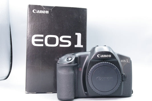 Canon EOS‑1 35mm SLR Film Camera Body – Boxed Excellent – Professional EF Mount