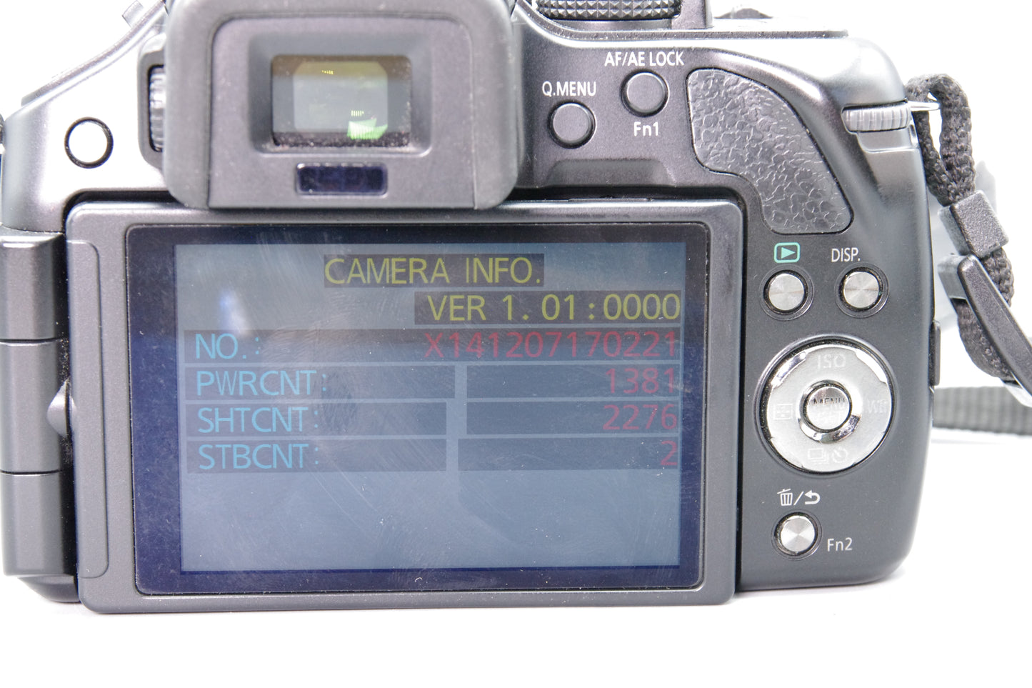 Panasonic Lumix DMC‑G5 16MP M4/3 Digital Camera – Excellent – S/C 2276