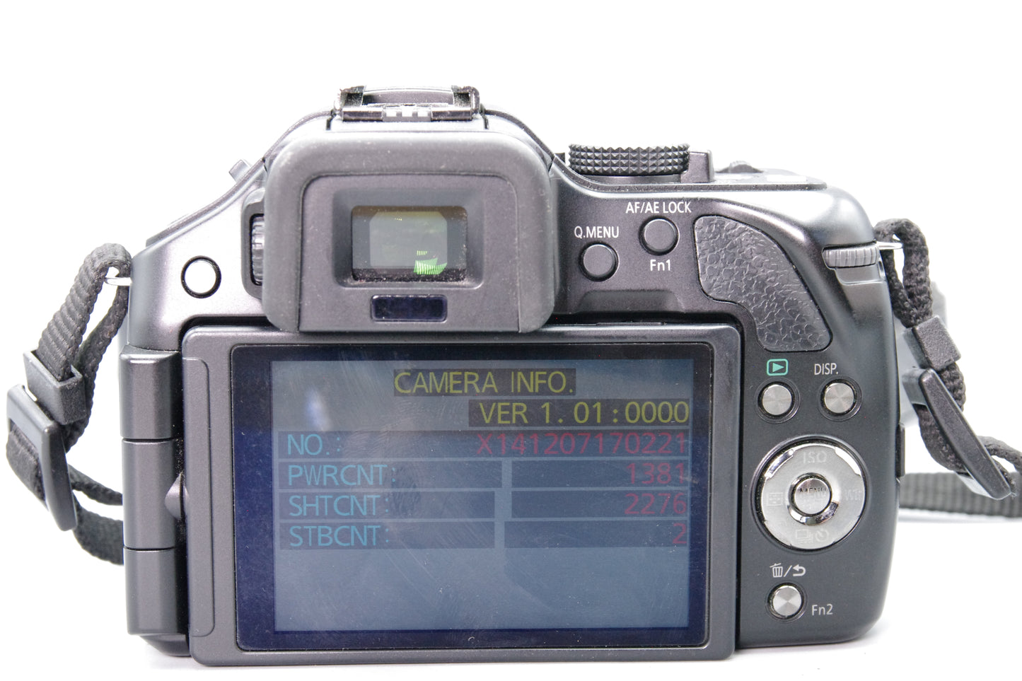 Panasonic Lumix DMC‑G5 16MP M4/3 Digital Camera – Excellent – S/C 2276