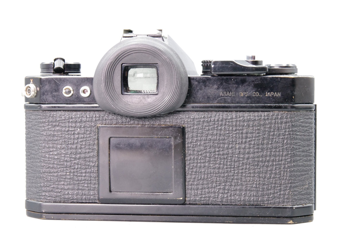 Asahi Pentax K2 Black 35mm SLR with SMC Pentax-M 50mm f2 Lens Eyecup Very Good