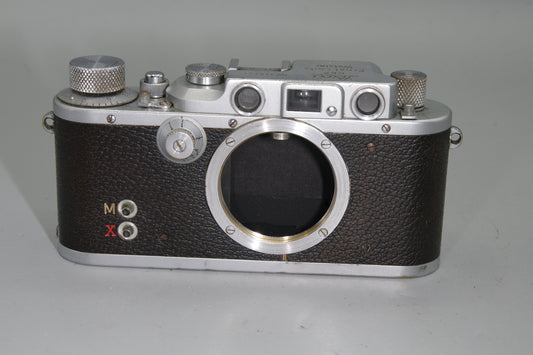 Leica IIIb 35mm Rangefinder Camera Body – 1939/40 Wartime Model, Upgraded to IIIf Spec – Serial No. 345721