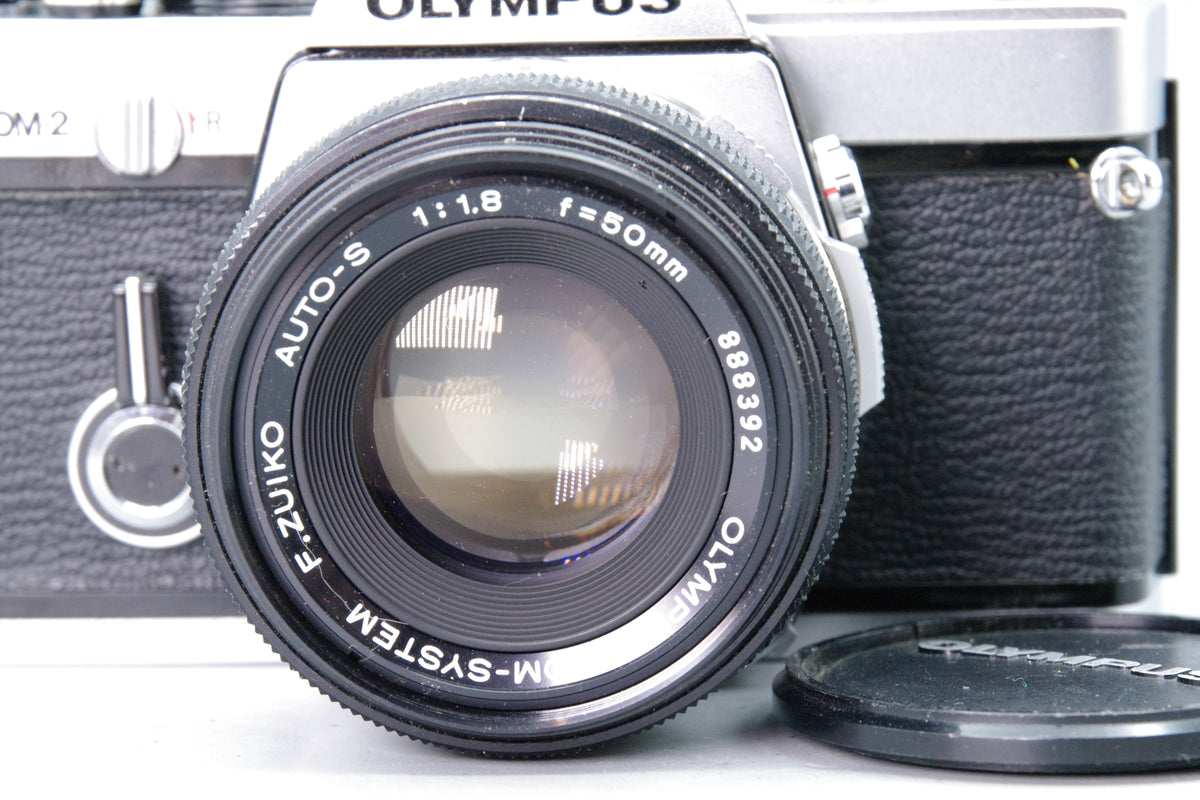 Olympus OM-2 35mm SLR + Zuiko 50mm f/1.8 Lens  - VGC -New Batteries