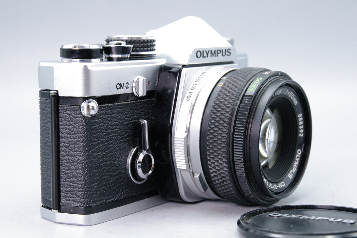 Olympus OM-2 35mm SLR + Zuiko 50mm f/1.8 Lens  - VGC -New Batteries