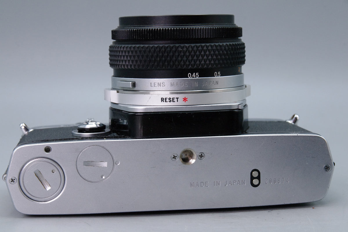 Olympus OM-2 35mm SLR + Zuiko 50mm f/1.8 Lens  - VGC -New Batteries