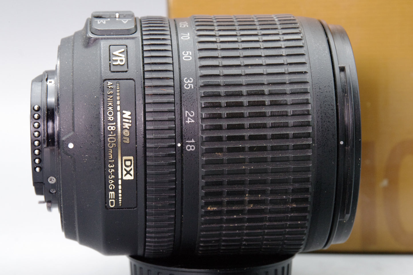 Nikon AF‑S DX 18–105mm f/3.5–5.6G VR Lens – Boxed