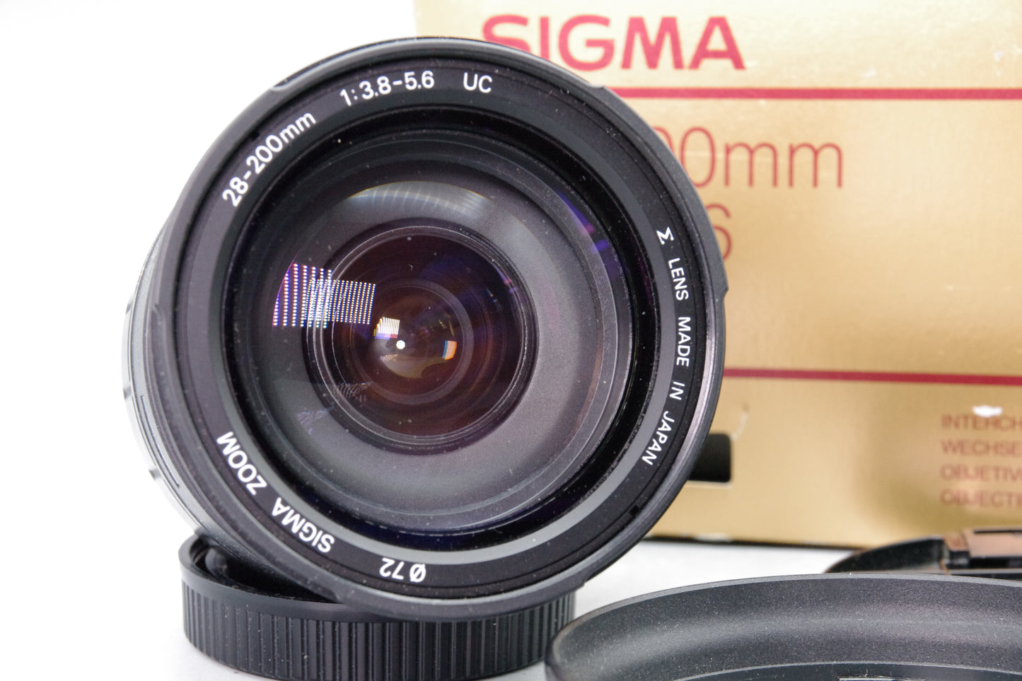 Sigma AF 28–200mm UC f/3.8–5.6 Lens – Minolta A Mount – Boxed - VGC