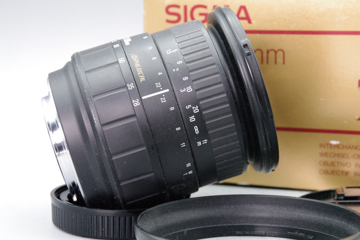 Sigma AF 28–200mm UC f/3.8–5.6 Lens – Minolta A Mount – Boxed - VGC