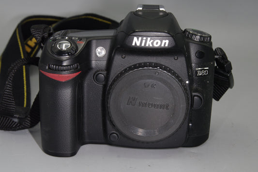 Nikon D80 10.2MP DSLR Camera – Low Shutter Count 4593 – Excellent Condition