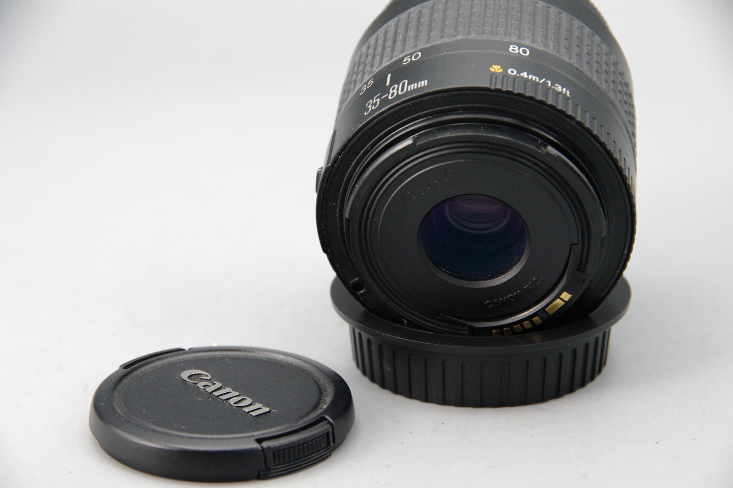 Canon EF 35-80mm f/4-5.6 III AF Lens with Caps – Tested, Very Good