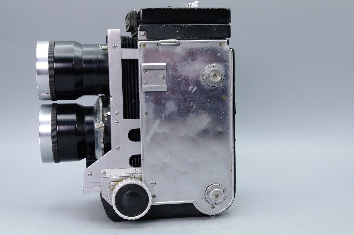 Mamiyaflex 13.5cm f/4.5 TLR Lens Camera – Shutter Fault – Spares/Repair