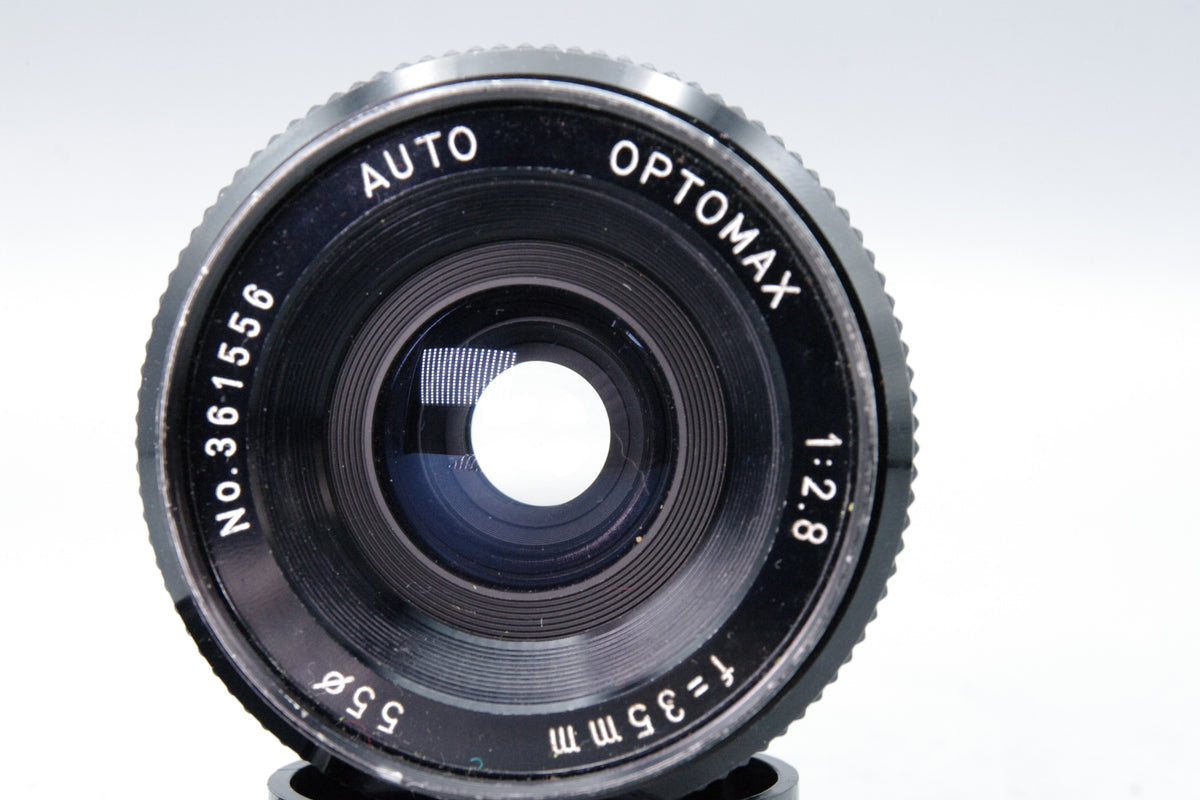 Auto Optomax 35mm f2.8 Wide Angle Lens M42 Screw Mount Caps Very Good