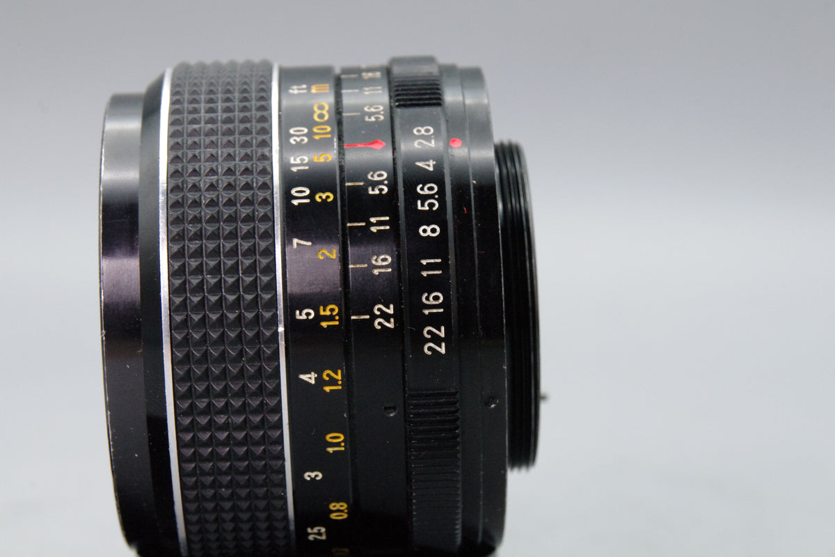 Auto Optomax 35mm f2.8 Wide Angle Lens M42 Screw Mount Caps Very Good