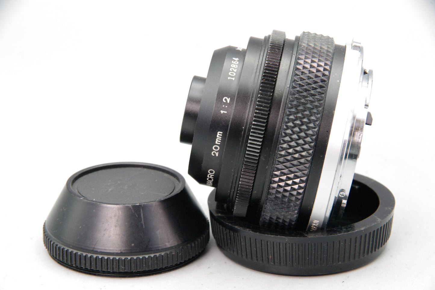 Olympus Zuiko Auto-Macro 20mm F2 Lens – OM Mount – Rare Vintage Macro