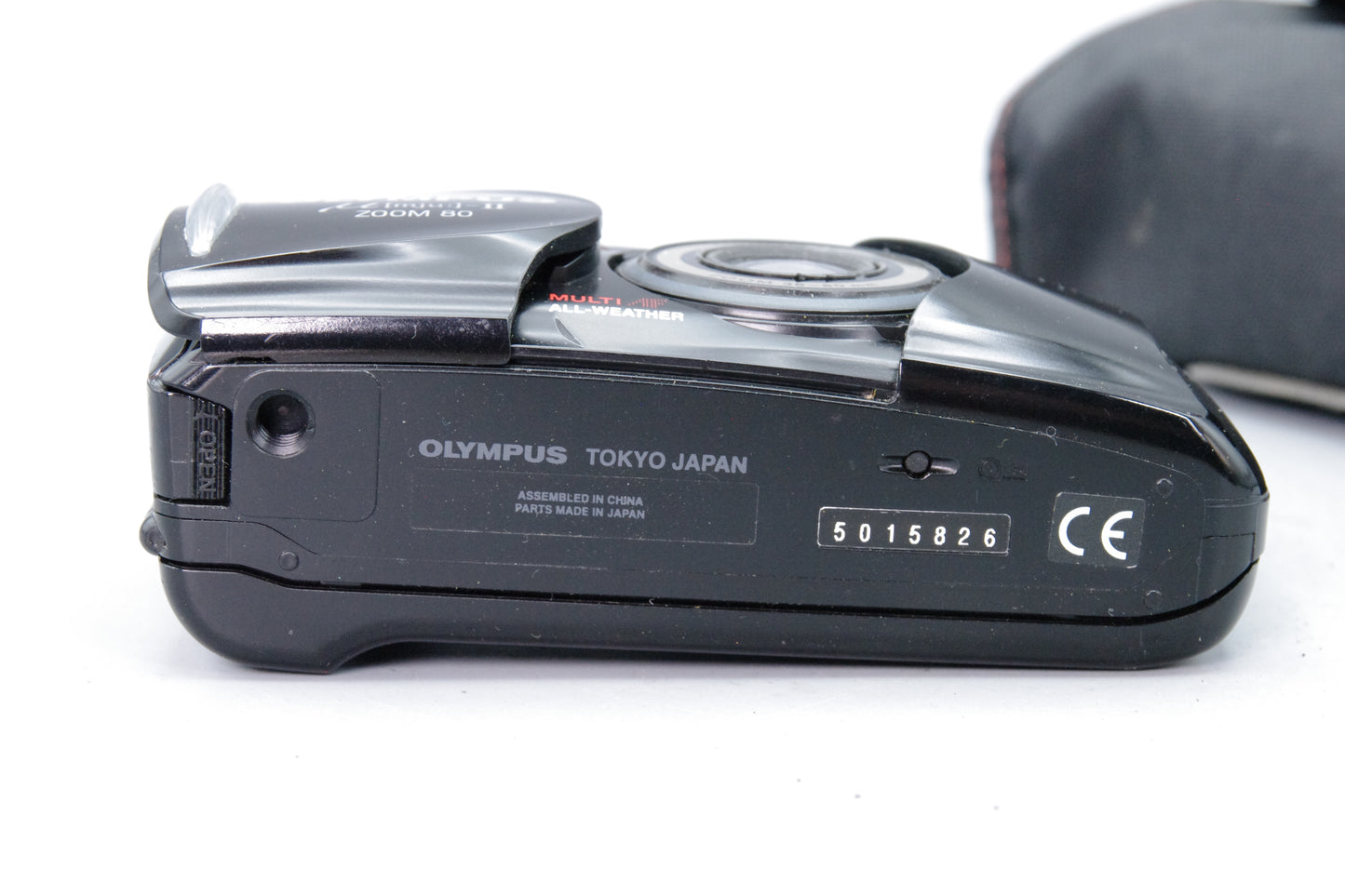 Olympus MJU Zoom II 80 Black Camera – 38–80mm Lens – VGC Tested – With Case