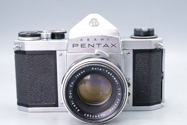 Asahi Pentax H2 35mm SLR with Auto-Takumar 55mm f2 Lens Spares or Repair