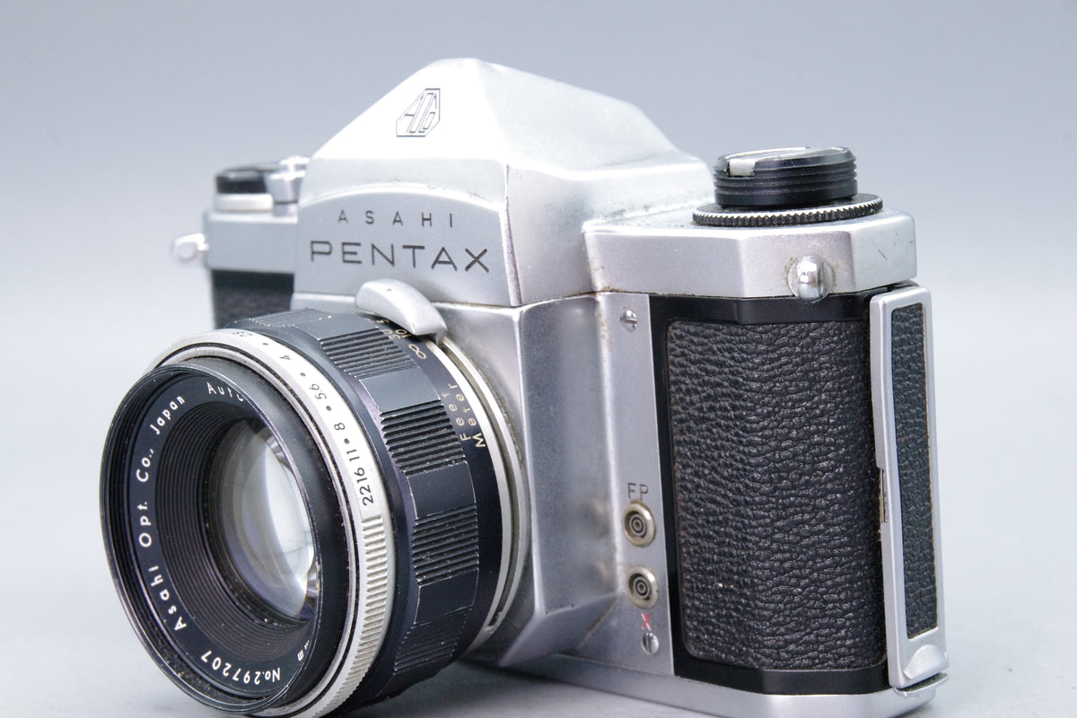 Asahi Pentax H2 35mm SLR with Auto-Takumar 55mm f2 Lens Spares or Repair