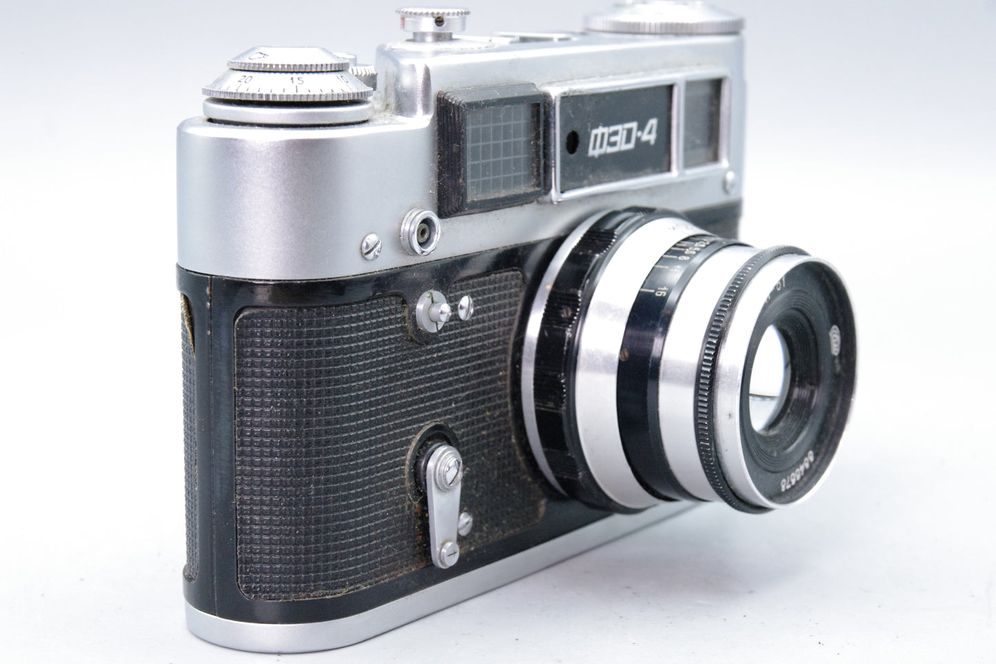 Soviet FED‑4 35mm Rangefinder – 53mm f/2.8 Lens – VGC