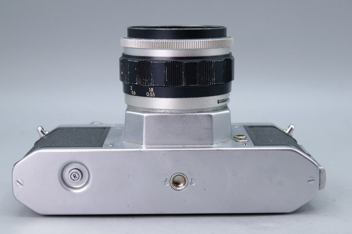 Asahi Pentax H2 35mm SLR with Auto-Takumar 55mm f2 Lens Spares or Repair