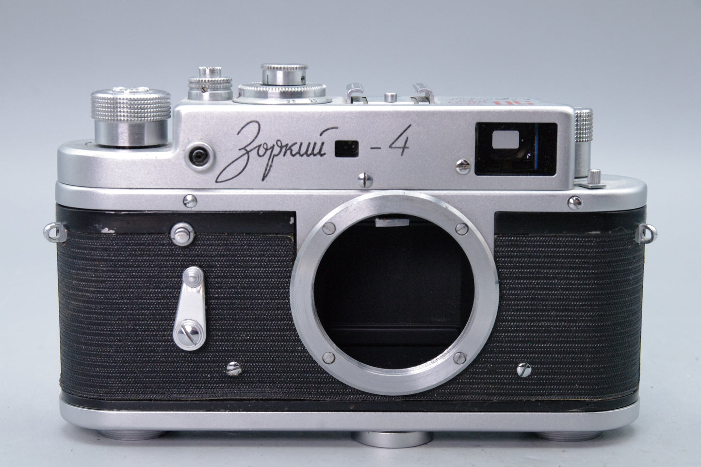 Zorki‑4 35mm Rangefinder Camera Body Only – Shutter Sticking Below 1/60 – VGC