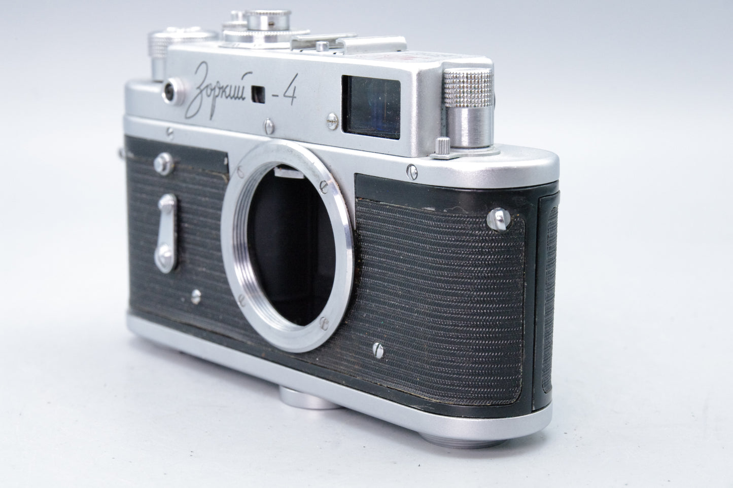 Zorki‑4 35mm Rangefinder Camera Body Only – Shutter Sticking Below 1/60 – VGC