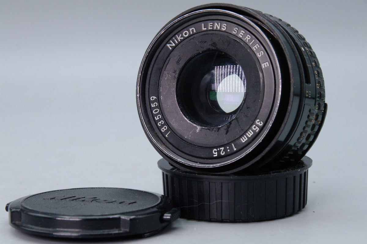 Nikon Lens Series E 35mm f2.5 AI-S Wide Angle Prime F Mount -Fair